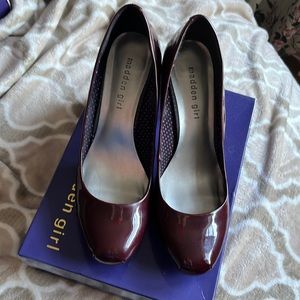 Madden Girl Wine Getta platform pumps